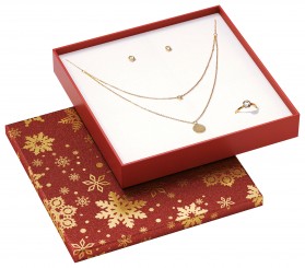 Jewellery boxes for sets: necklace/ring/earrings, Christmas 2020/2021 