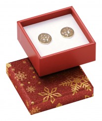 Boîtes à bijoux pour boutons d'oreilles, Noël 2020/2021 