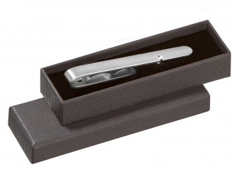 Jewellery boxes for tie pin holders, black/black 