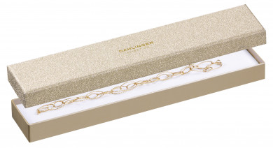GLOW Schmuckschachteln für Armbänder, gold 