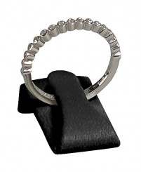 Ring/stacking rings stand, N.7-2 black 