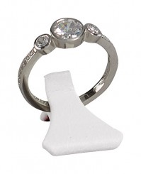 Ringständer, N.0008 weiß 