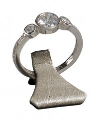 Espositore anello, N.666 bronzo 