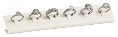 Support pour 6 bagues, N.6071 beige 