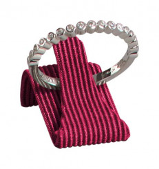 Ring/stacking rings stand, P.125 pink 
