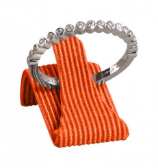 Ring/stacking rings stand, P.118 orange 