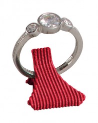 Support bague, P.110 rouge 