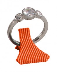 Ring/stacking rings stand, P.118 orange 