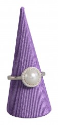 Support bague, cône, P.444 lilas 