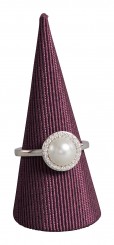 Ringkegel, P.156 aubergine 