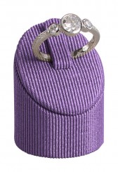 Support bague, rond, petit, P.444 lilas 