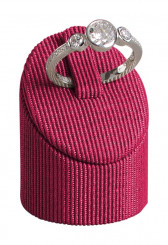 Ring stand, round, small, P.125 pink 