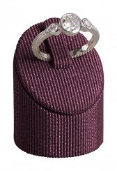Ringständer, rund, klein, P.156 aubergine 