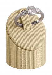 Ring stand, round, small, P.142 beige 