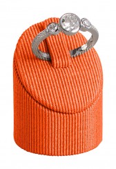 Ring stand, round, small, P.118 orange 
