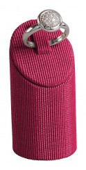 Ring stand, round, medium, P.125 pink 