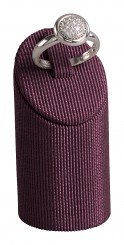 Ringständer, rund, mittel, P.156 aubergine 