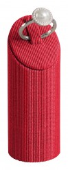 Support bague, rond, grand, P.110 rouge 