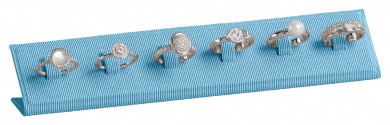 Ring stand for 6 rings, P.152 blue 