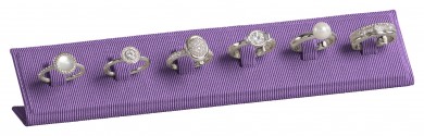 Support pour 6 bagues, P.444 lilas 