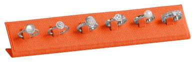 Ring stand for 6 rings, P.118 orange 