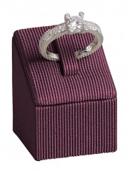 Ringständer, eckig, klein, P.156 aubergine 