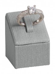 Support bague, rectangulaire, petit, P.150 gris argent 