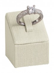 Ringständer, eckig, klein, P.103 creme 