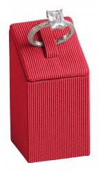 Support bague, rectangulaire, moyen, P.110 rouge 