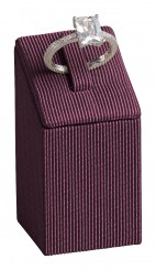 Ringständer, eckig, mittel, P.156 aubergine 