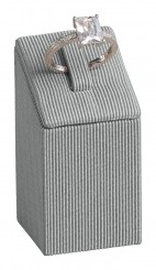 Support bague, rectangulaire, moyen, P.150 gris argent 