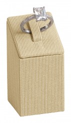 Ring stand, square, medium, P.142 beige 