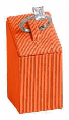 Ring stand, square, medium, P.118 orange 