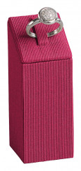 Ring stand, square, large, P.125 pink 