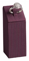 Ringständer, eckig, groß, P.156 aubergine 