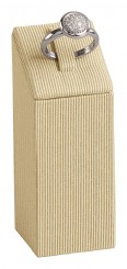 Ring stand, square, large, P.142 beige 
