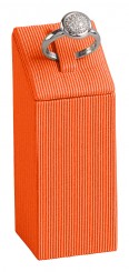 Ring stand, square, large, P.118 orange 
