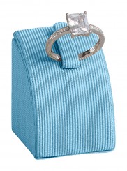Ring stand, curved, small, P.152 blue 