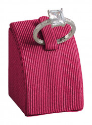 Ring stand, curved, small, P.125 pink 