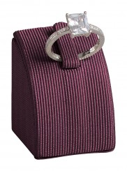 Ringständer, gebogen, klein, P.156 aubergine 