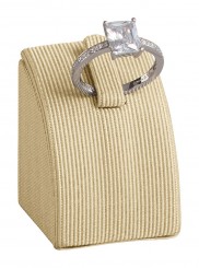 Ring stand, curved, small, P.142 beige 