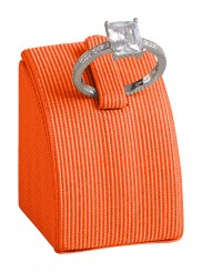 Ring stand, curved, small, P.118 orange 