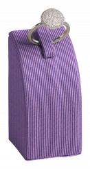 Support bague, courbes, moyen, P.444 lilas 