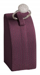Ringständer, gebogen, mittel, P.156 aubergine 