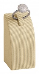 Ring stand, curved, medium, P.142 beige 