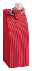 Support bague, courbes, grand, P.110 rouge 