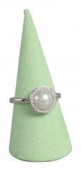 Support bague, cône, M.094 vert clair 