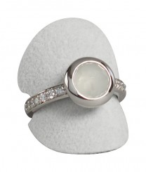 Pastille bague, M.428 gris 