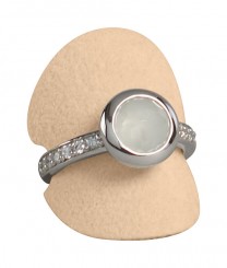 Pastille bague, M.155 sable 
