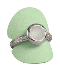 Pastille bague, M.094 vert clair 